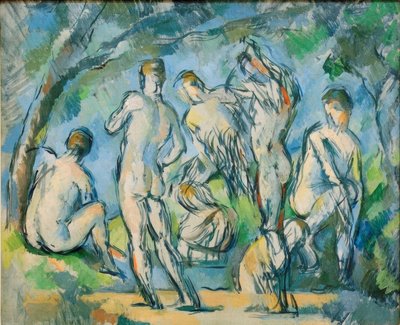 Hét fürdőző alkotó: Paul Cézanne