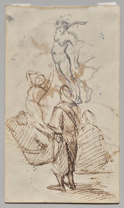Tanulmányok lapja alkotó: Paul Cézanne