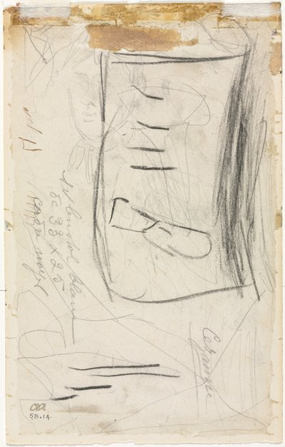 Madame Cézanne vázlata, 188184. alkotó: Paul Cézanne