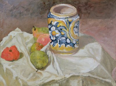 Csendélet olasz cserépüveggel alkotó: Paul Cézanne