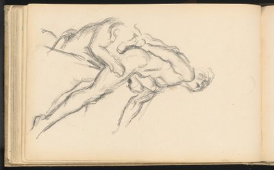 Puget „Milo of Crotona” című művének tanulmányozása alkotó: Paul Cézanne
