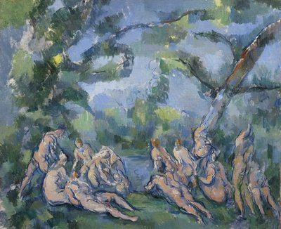 A fürdőzők, 1899-1904 alkotó: Paul Cézanne