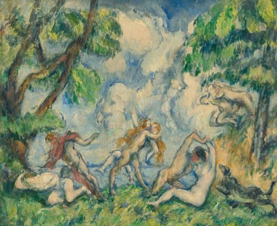 A szerelem csatája alkotó: Paul Cézanne