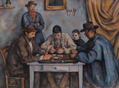 A kártyajátékosok alkotó: Paul Cézanne