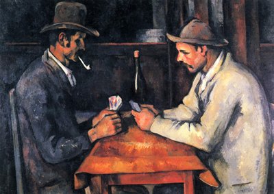 A kártyajátékosok alkotó: Paul Cézanne