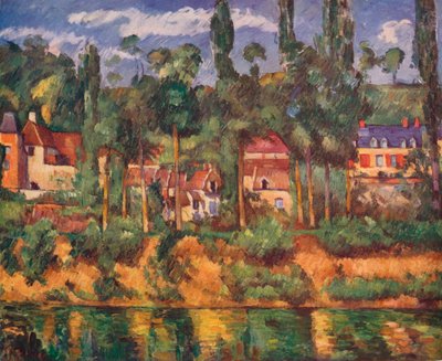 A medani kastély, 1880, 1936 alkotó: Paul Cézanne
