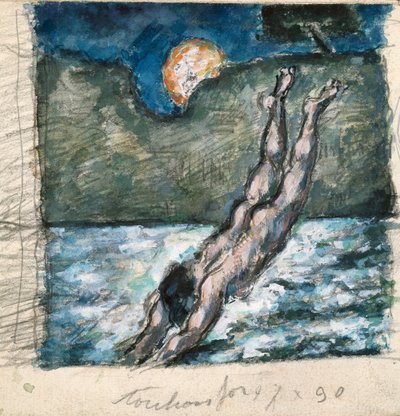 "A búvár", 1867-70 alkotó: Paul Cézanne