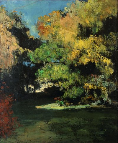 The Glade, 1867 körül alkotó: Paul Cézanne
