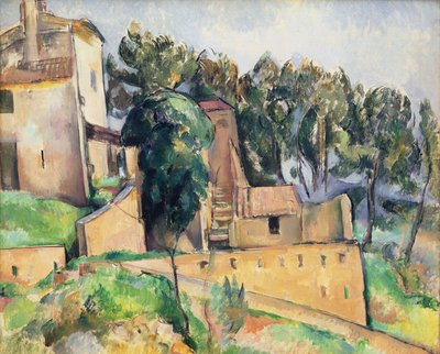 A bellevue-i ház, 1890-92 alkotó: Paul Cézanne