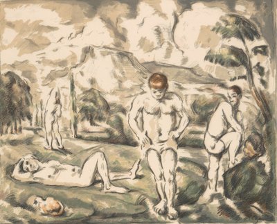 The Large Bathers The Large Bathers, kb. 1898., kb. 1898. alkotó: Paul Cézanne