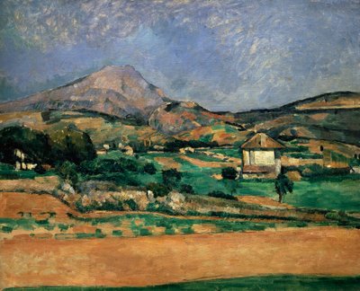 A Mont Sainte-Victoire síksága, 1882-1885. alkotó: Paul Cézanne