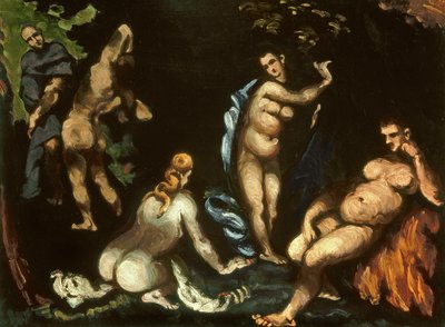 Szent Antal megkísértése, 1870 körül alkotó: Paul Cézanne