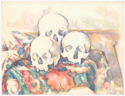 A három koponya alkotó: Paul Cézanne