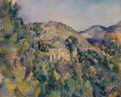 Kilátás a Domaine Saint-Joseph-ra, 1880-as évek vége. alkotó: Paul Cézanne