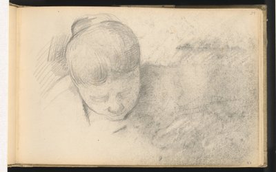 Nő előrehajolva alkotó: Paul Cézanne