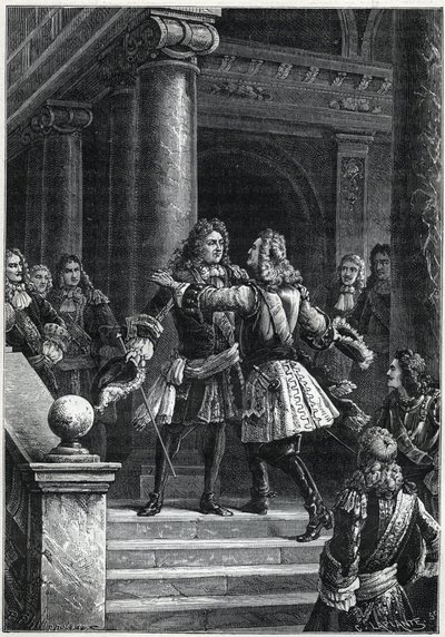 Rastatti béke - Savoyai Jenő herceg és de Villars marsall (a szembenálló erők parancsnokai a spanyol örökösödési háborúban) - Spanyolország örökösödési háborúja (1701-1714) - Rastatti béke - Marechal de Villars és Eugene de találkozója Savoie alkotó: Paul Dominique Philippoteaux