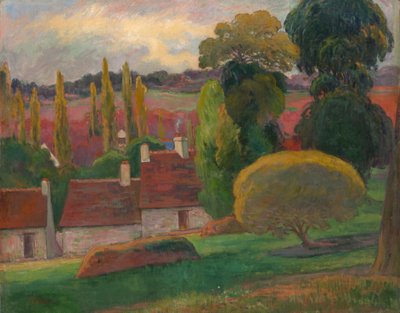 Egy farm Bretagne-ban, kb. 1894. alkotó: Paul Gauguin