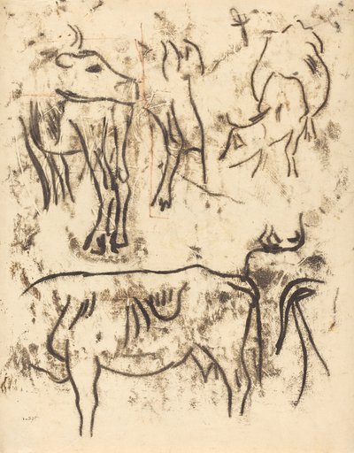 Állattanulmányok, 19011902. alkotó: Paul Gauguin