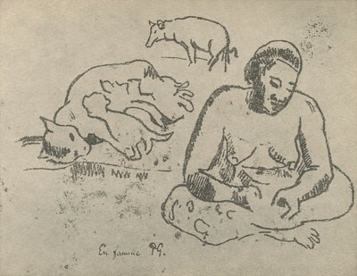 Otthon, 1936 alkotó: Paul Gauguin