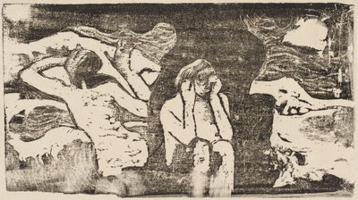 A Fekete Szikláknál alkotó: Paul Gauguin