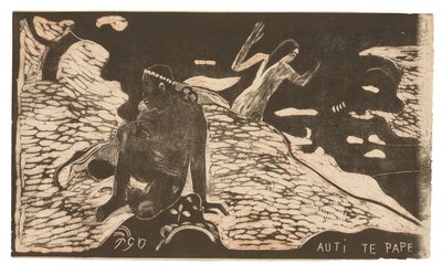 Auti te pape (Nők a folyónál), a Noa Noa lakosztályból alkotó: Paul Gauguin
