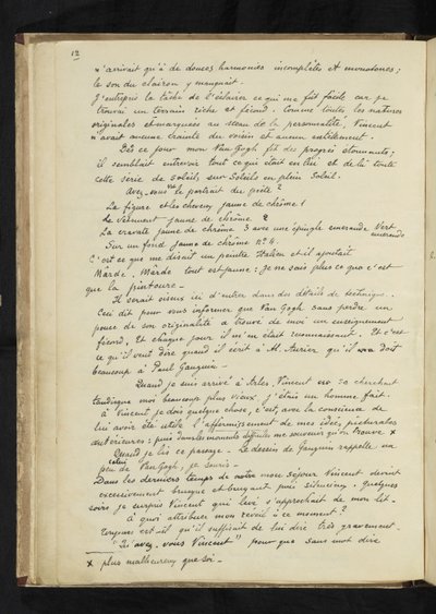 Avant et après - Gauguin Vincent van Gogh-nál töltött arles-i tartózkodásának leírása (12. o.) alkotó: Paul Gauguin