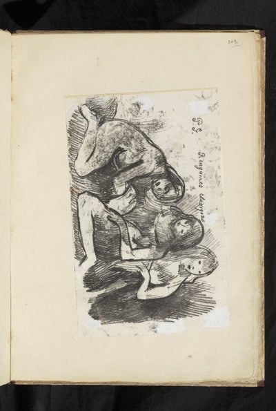 Előtte és utána - Betlehemes töredék alkotó: Paul Gauguin