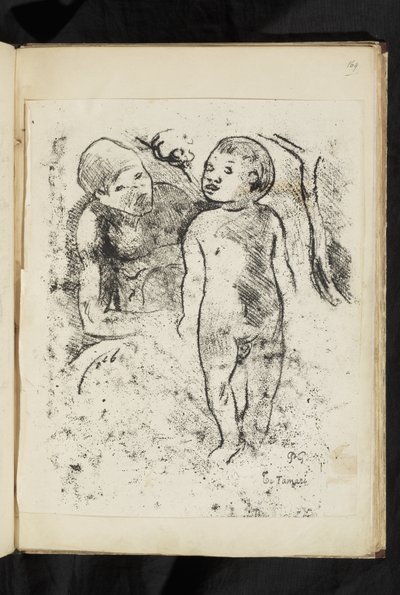 Előtte és Utána – Te tamari ("A gyermek") alkotó: Paul Gauguin