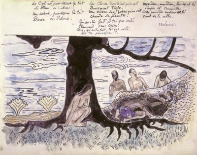 Fürdés alkotó: Paul Gauguin