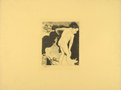 Fürdőzők Bretagne-ban alkotó: Paul Gauguin