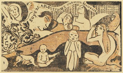 Seid verliebt und ihr werdet glücklich sein alkotó: Paul Gauguin