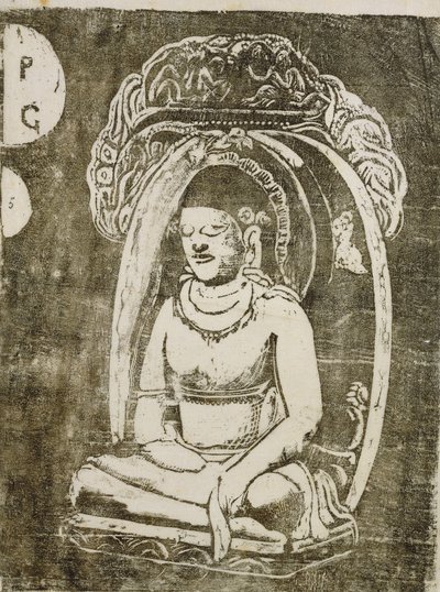 Buddha; Buddha, 1895-1903 alkotó: Paul Gauguin