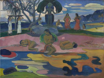 Isten napja (Mahana no Atua) 1894 (olaj, vászon) alkotó: Paul Gauguin