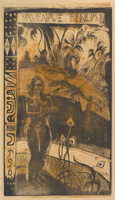 Elragadó föld, 1893-94. alkotó: Paul Gauguin