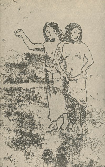 Rajz, 1936 alkotó: Paul Gauguin