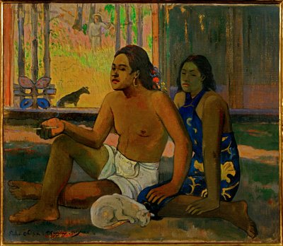 Eiahe Ohipa (olaj, vászon) alkotó: Paul Gauguin