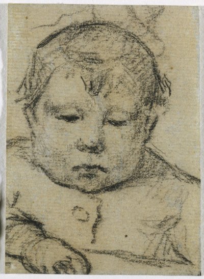 Emil Gauguin mint gyermek, Jobb kéz előre, c. 1875-1876. alkotó: Paul Gauguin