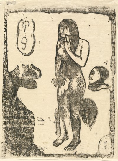 Éva, 1895-ben vagy azután. alkotó: Paul Gauguin