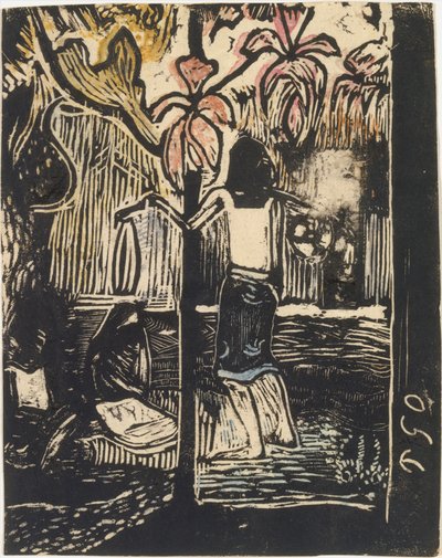 Illat Noa Noa, kis tömb, 1894-95., 1894-95. alkotó: Paul Gauguin