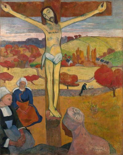 Franciául:  A sárga Krisztus alkotó: Paul Gauguin