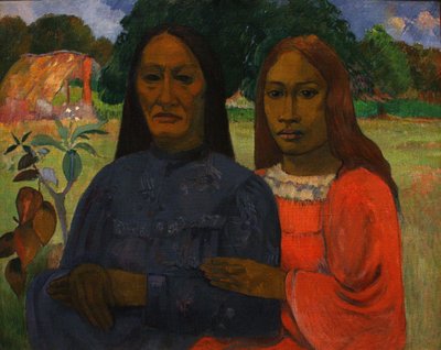 Franciául:  Mère et fille Anya és lánya alkotó: Paul Gauguin