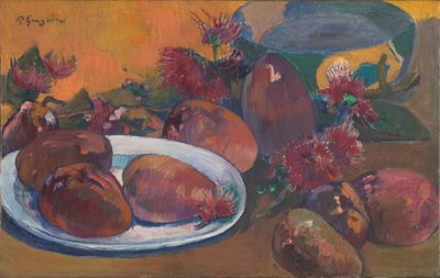 Franciául:  Stílusos élet mangókkal alkotó: Paul Gauguin
