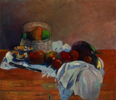 Gyümölcsök és kés Gyümölcsök és kés, 1901. alkotó: Paul Gauguin