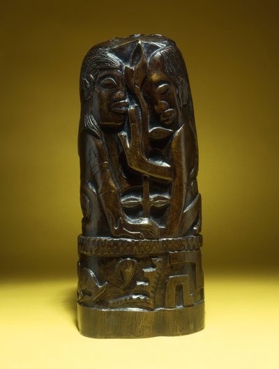 Hina és Te Fatou, alkotó: Paul Gauguin