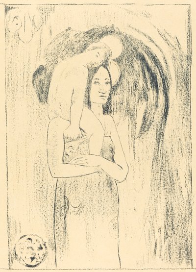Ia Orana Maria Köszöntünk téged, Mária, c. 1894. alkotó: Paul Gauguin