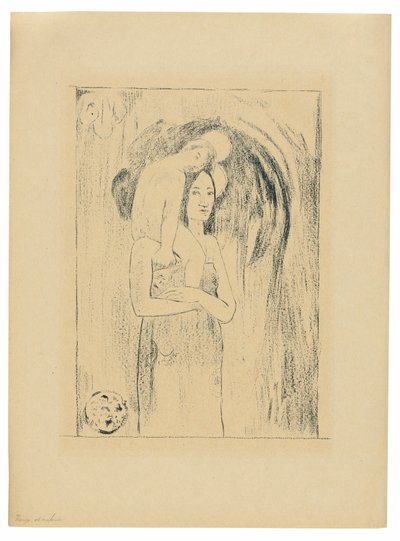 Üdvözlégy Mária alkotó: Paul Gauguin
