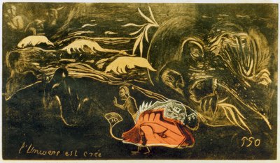 Az Univerzum létrejön alkotó: Paul Gauguin
