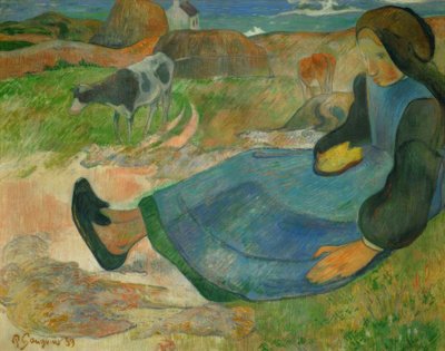 A tehéntartó, vagy ifjú breton alkotó: Paul Gauguin
