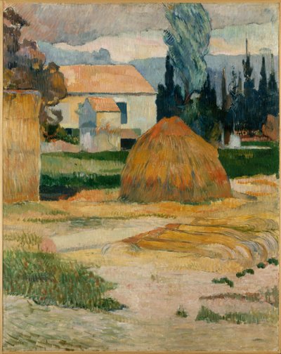 Táj Arles közelében alkotó: Paul Gauguin