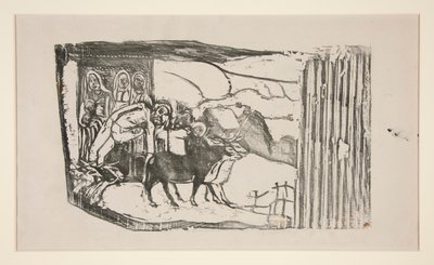 Le Calvaire Breton [Útszéli szentély Bretagne-ban] alkotó: Paul Gauguin